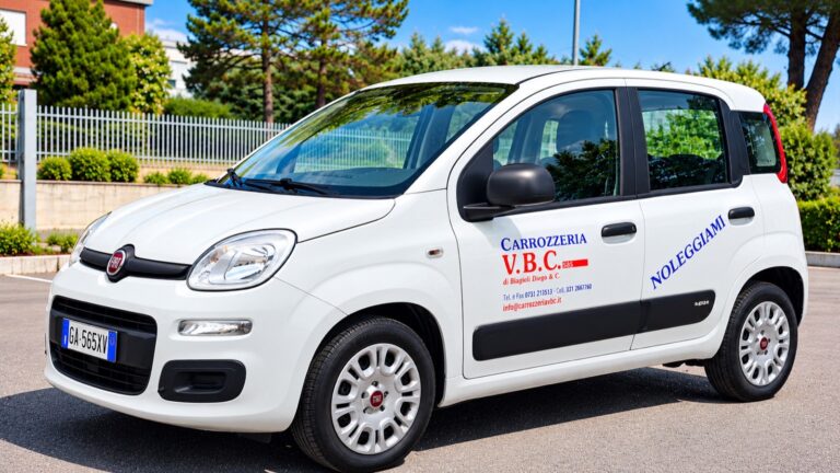 Fiat Panda a noleggio e auto di cortesia - Carrozzeria VBC